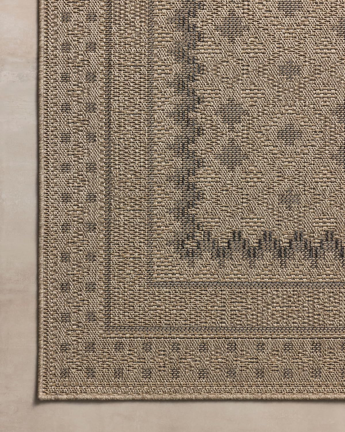 Loloi Chris Loves Julia Providence Charcoal/Dove 7'-6" X 7'-6" Area Rug