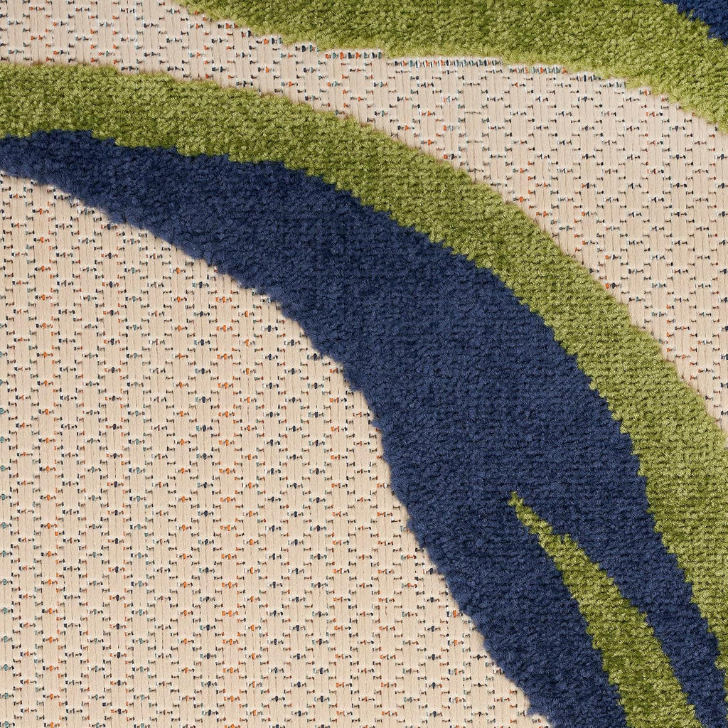 Home Aloha Multicolor 2'3" X 8' Area Rug - Easy Clean, Non Shedding, Bed Room, Living Room, Dining Room, Kitchen (8' Runner)