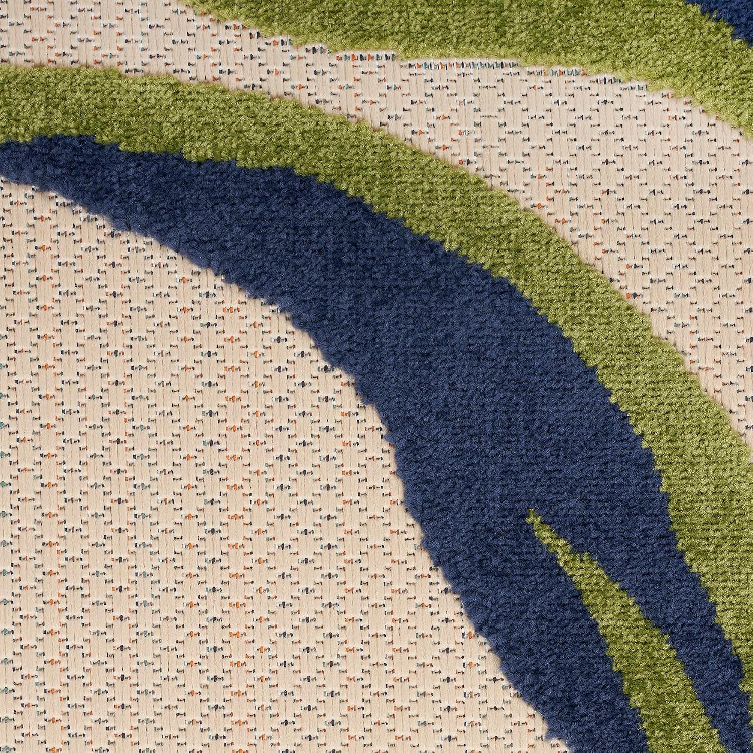 Home Aloha Multicolor 2'3" X 8' Area Rug - Easy Clean, Non Shedding, Bed Room, Living Room, Dining Room, Kitchen (8' Runner)