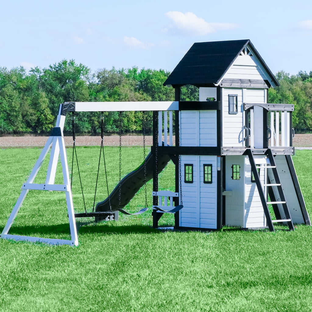 Canyon Creek Swing Set - White