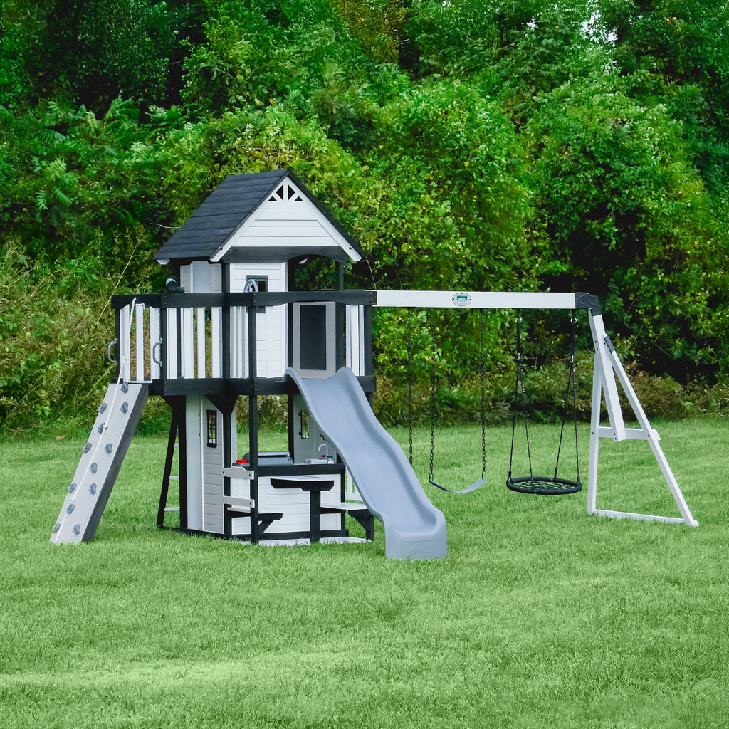 Canyon Creek Swing Set - White