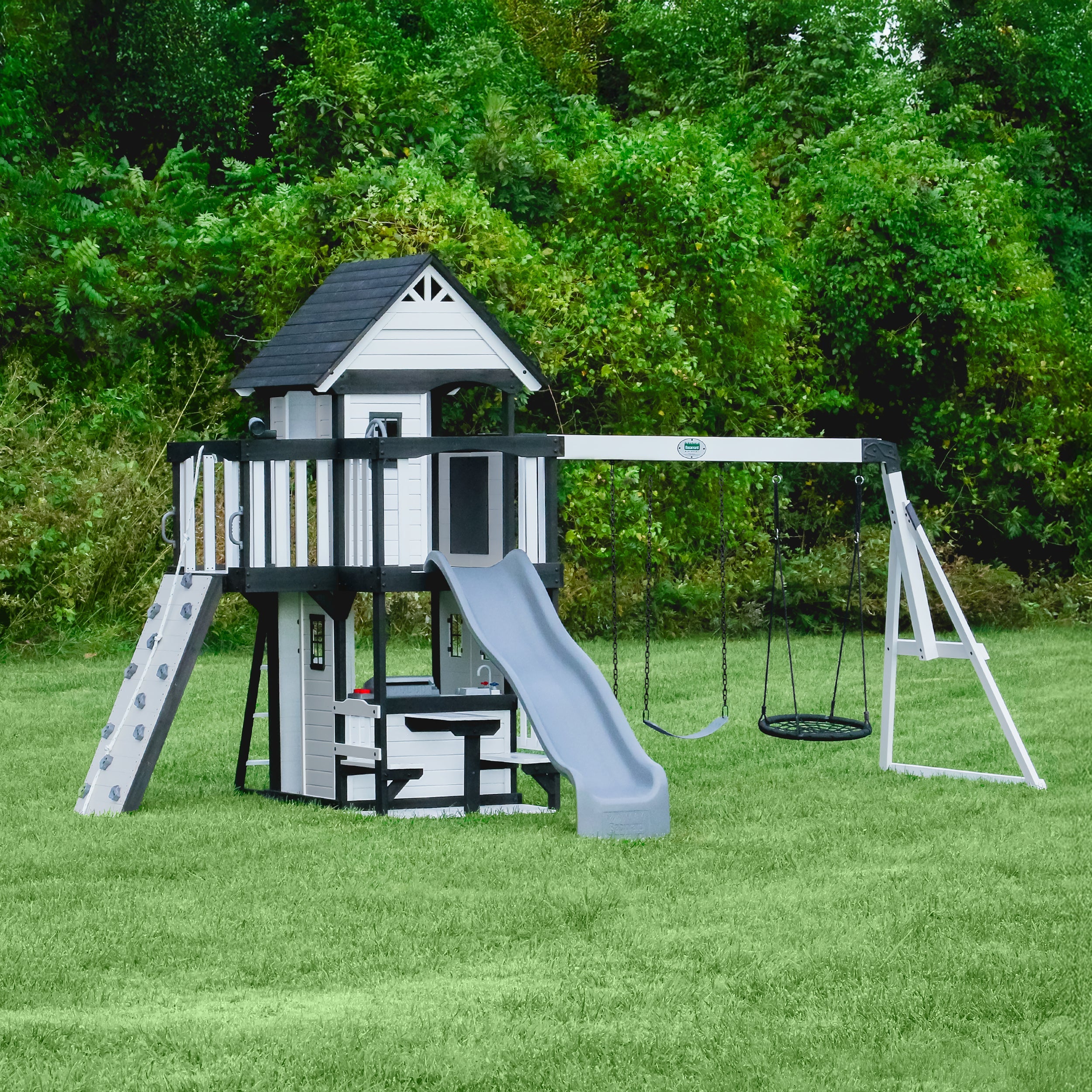Canyon Creek Swing Set - White