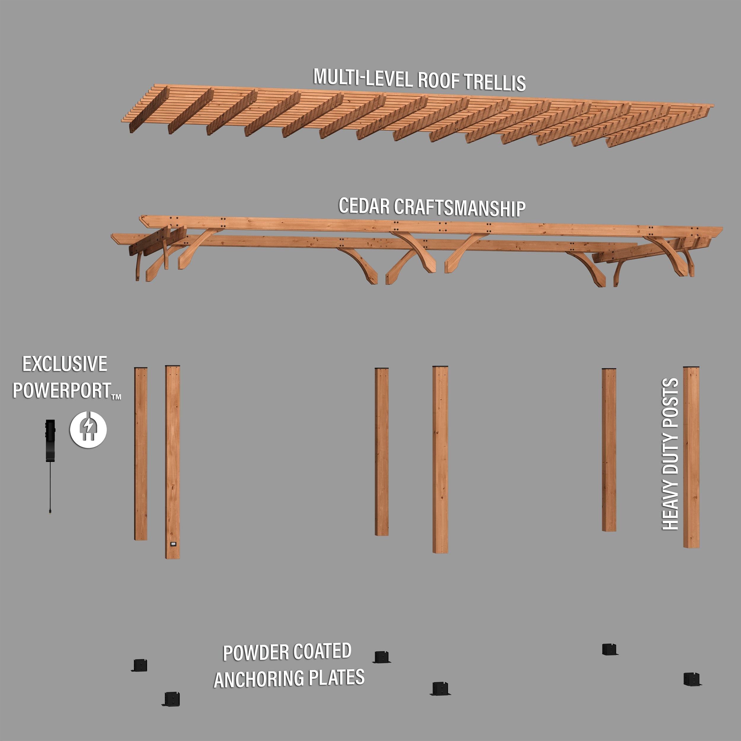 24x12 Beaumont Pergola