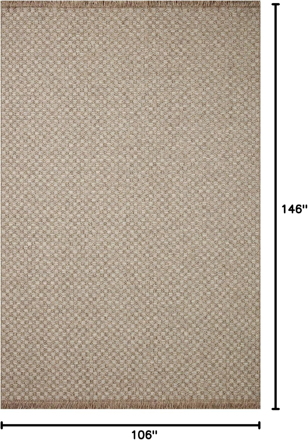 Loloi Dawn Natural 8'-10" X 12'-2" Area Rug