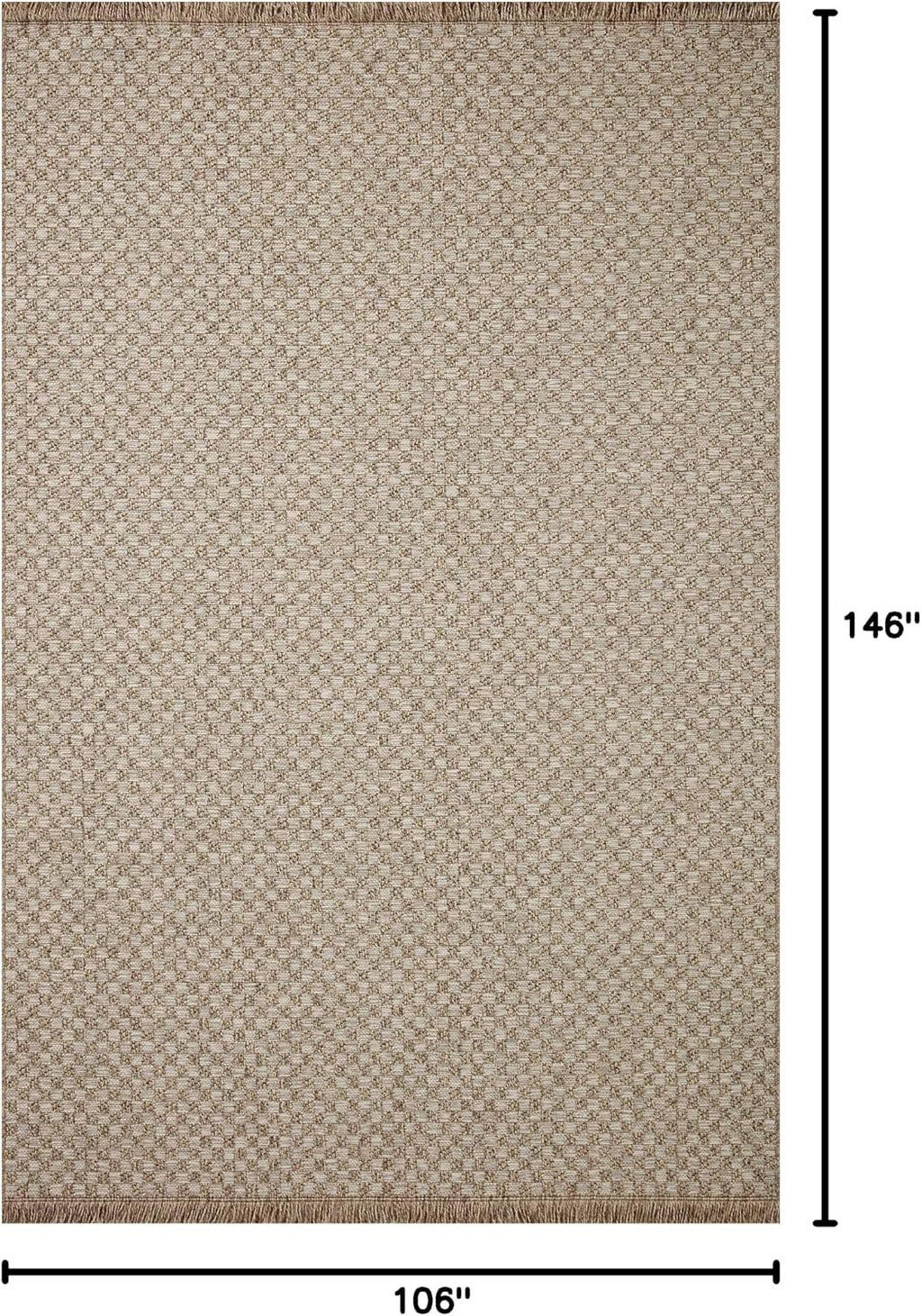 Loloi Dawn Natural 8'-10" X 12'-2" Area Rug