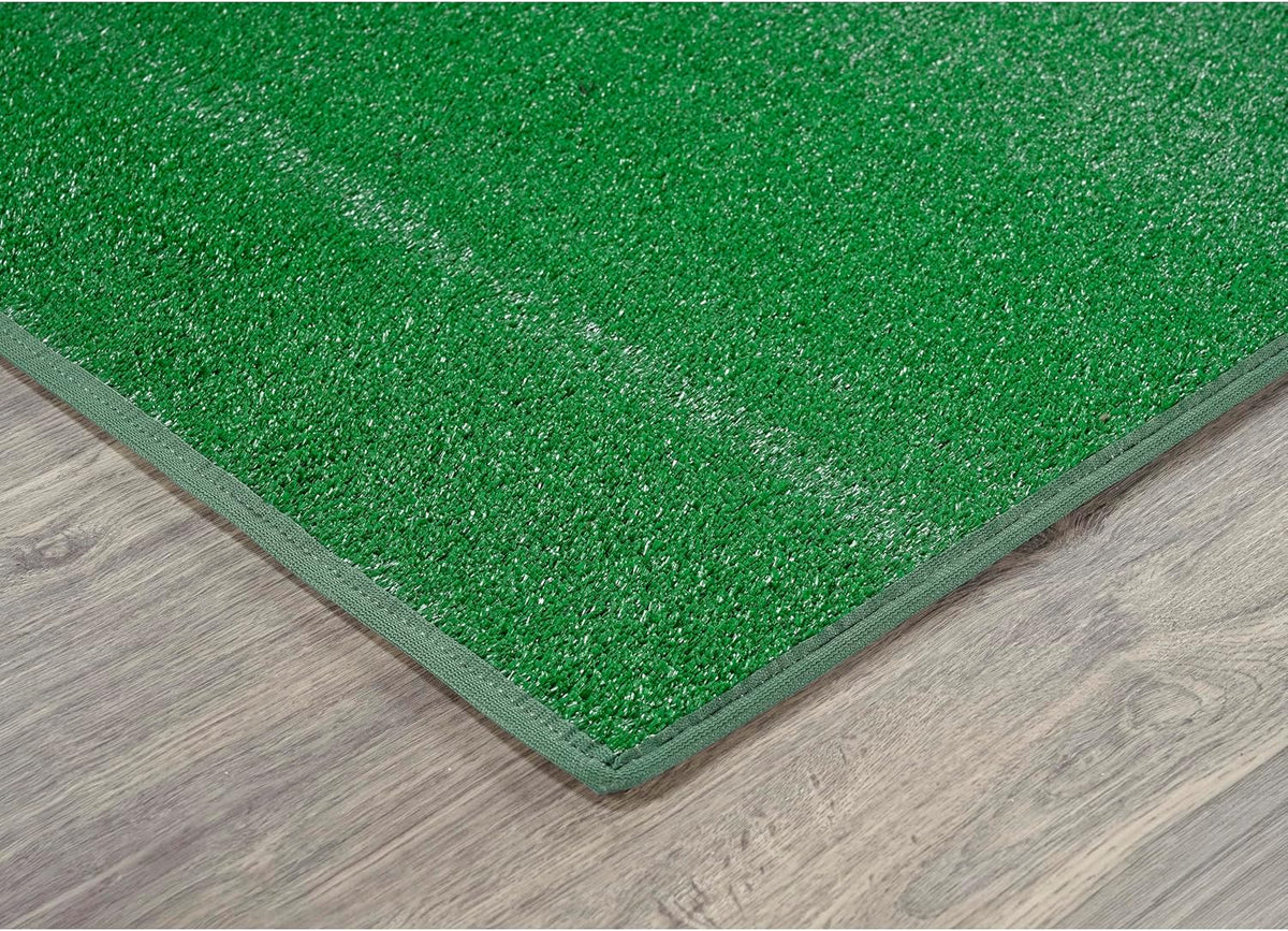 , Green 4' X 6' Artificial Grass Indoor/Outdoor Area Rug, Rectangle (GG000A048072K8)