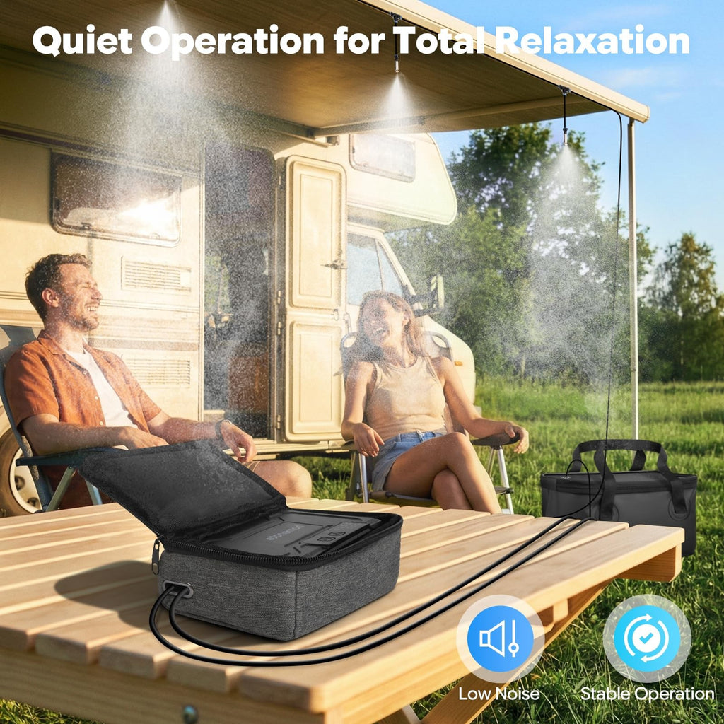 Portable Misting System, 12,000Mah Pump