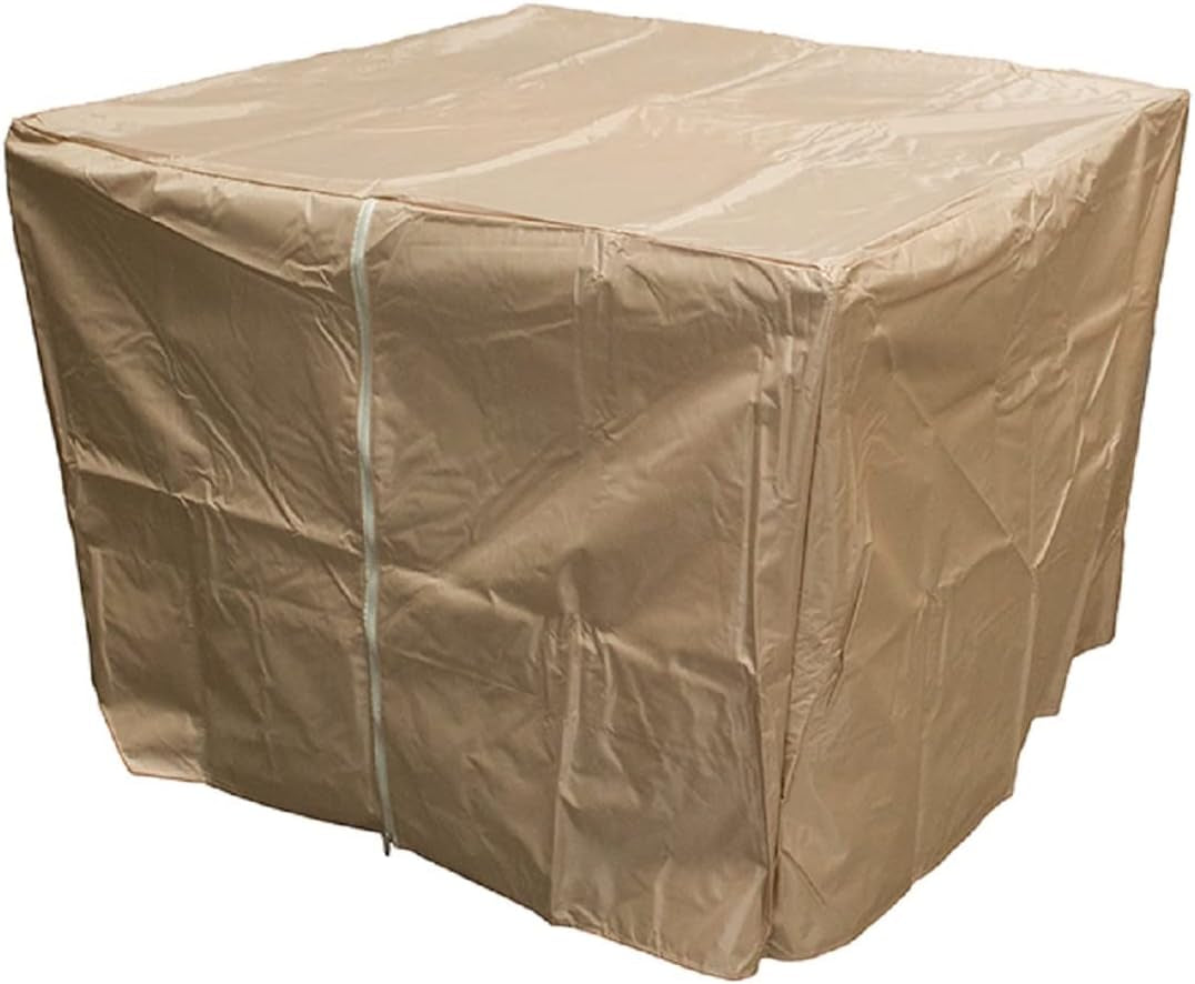 AZ Patio Heaters Outdoor Fire Pit in Hammered Bronze with Cover