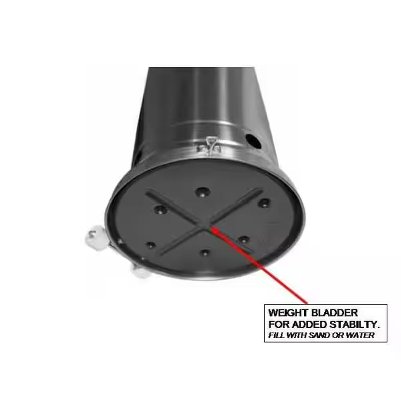 48,000 BTU Hammered Bronze Propane Patio Heater