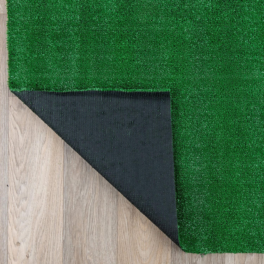 Turf Patio Deck Outdoor Indoor Non-Shedding Area Rug Green 4' X 6'