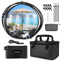 Portable Misting System, 12,000Mah Pump