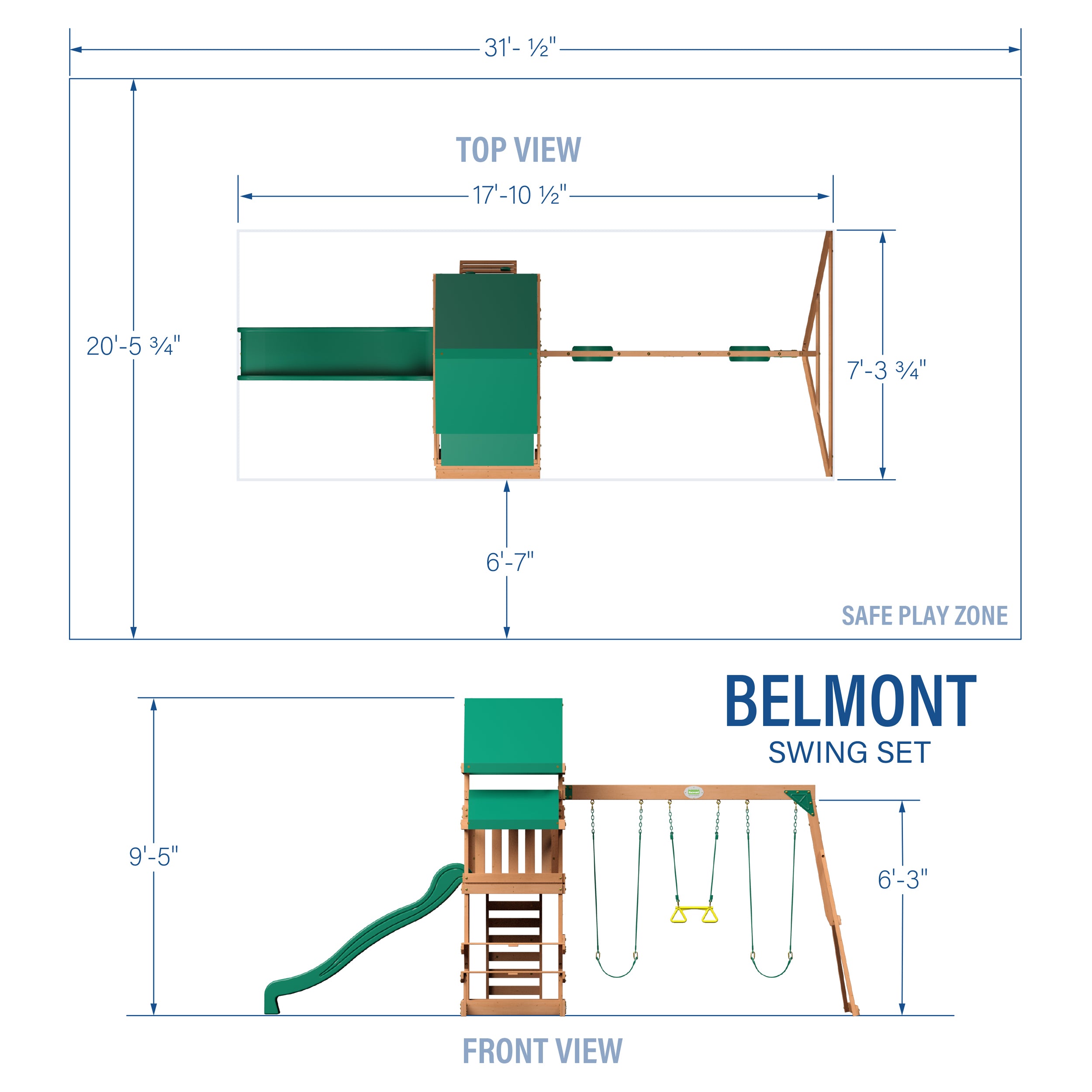 Belmont Swing Set