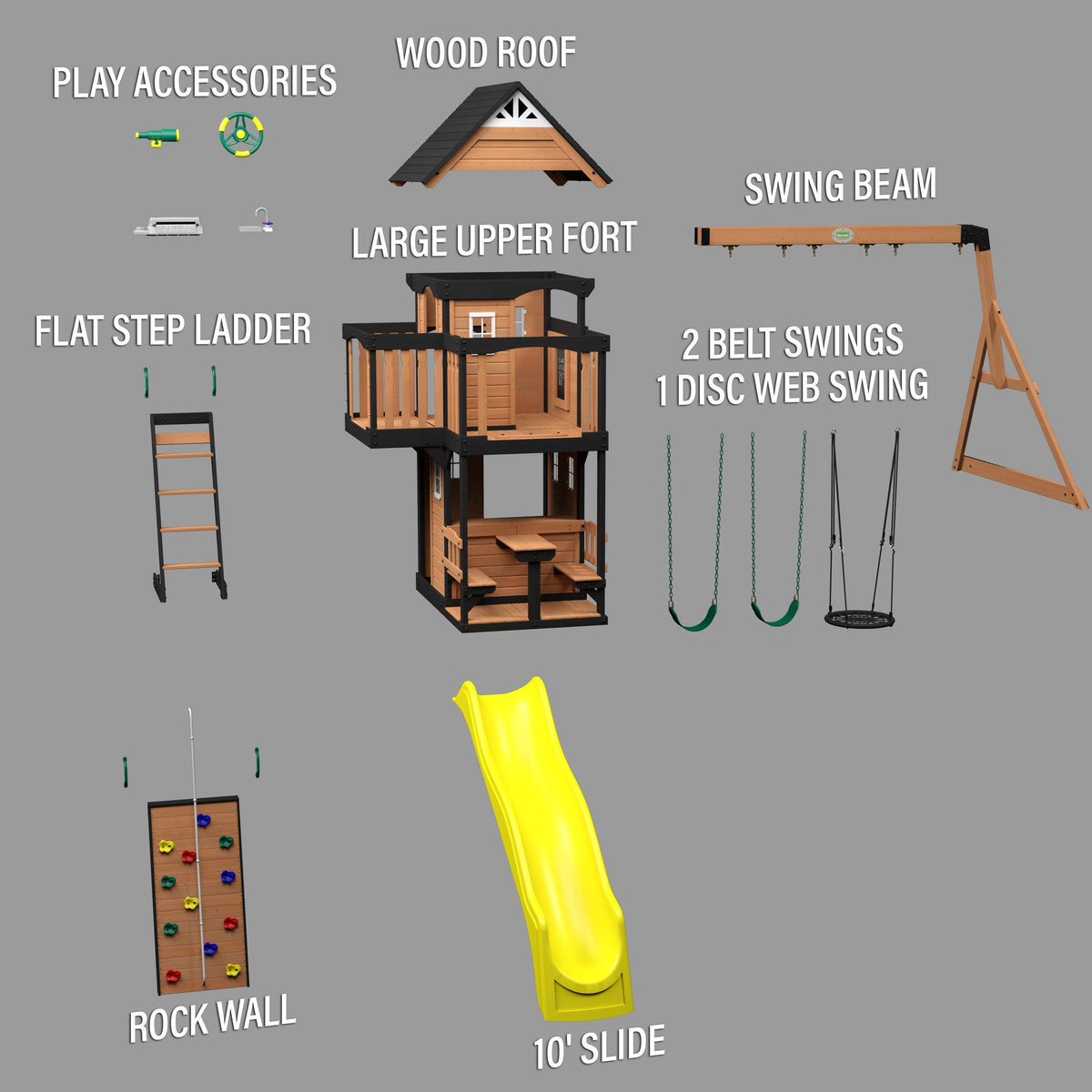 Canyon Creek Swing Set