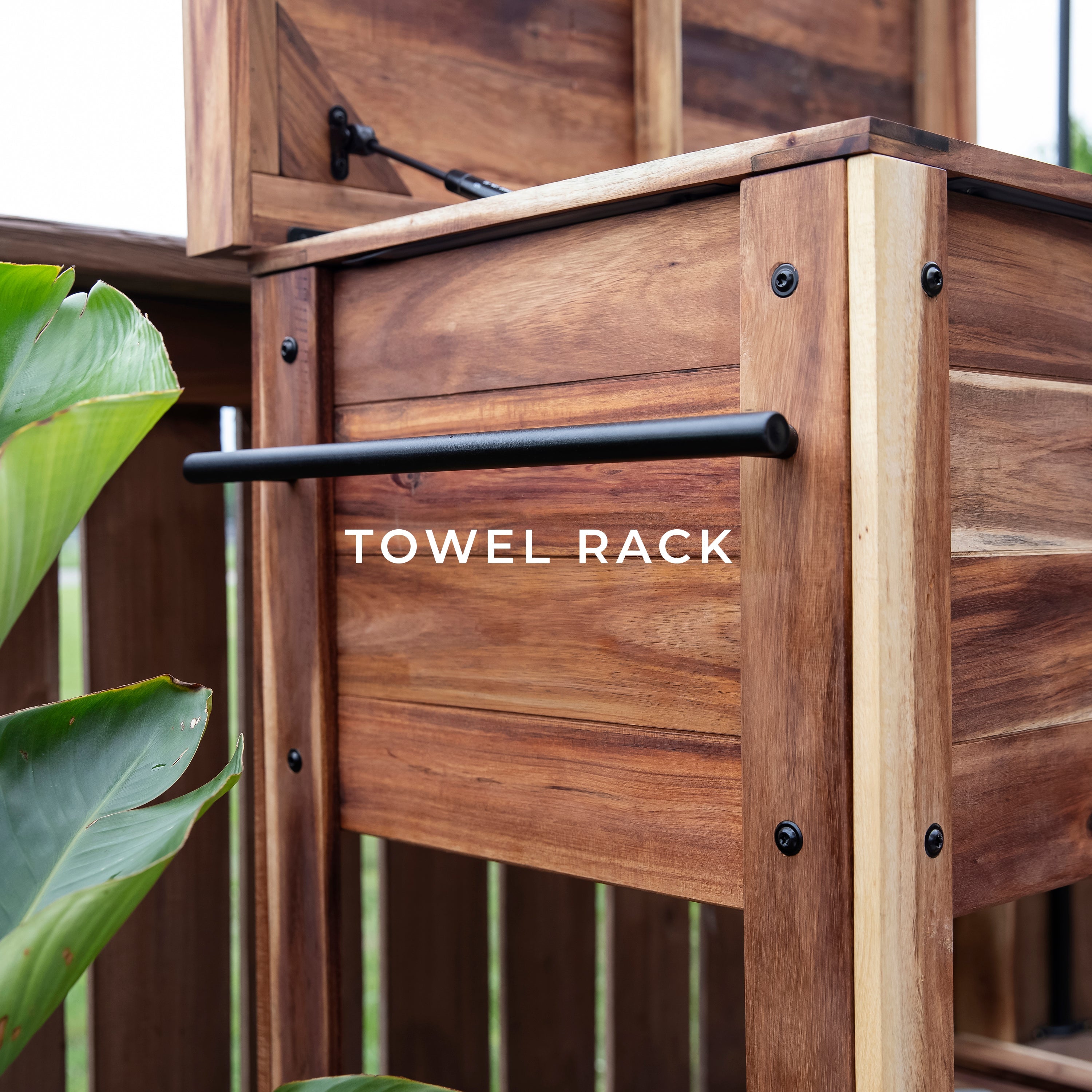 100 Quart Patio Cooler - Acacia
