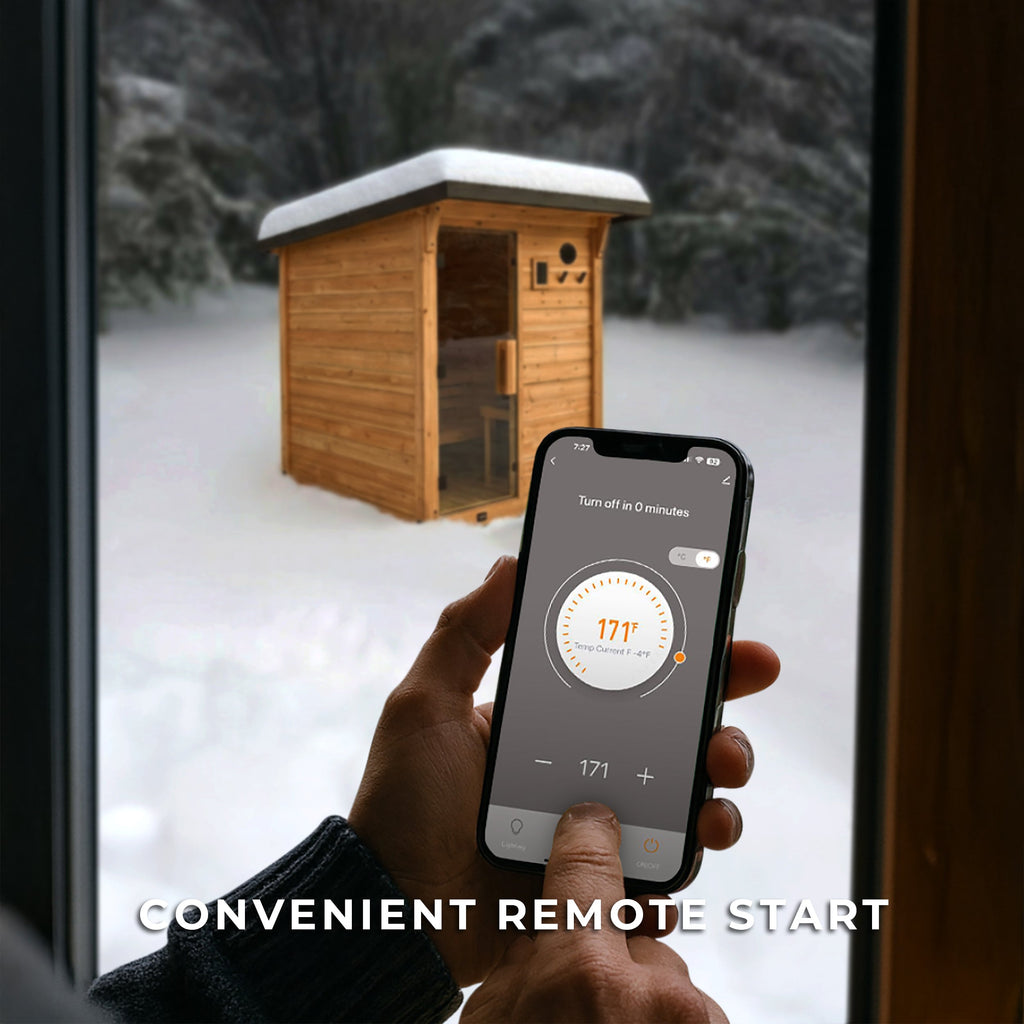 Henley Outdoor Cabin Sauna - 2-4 Person