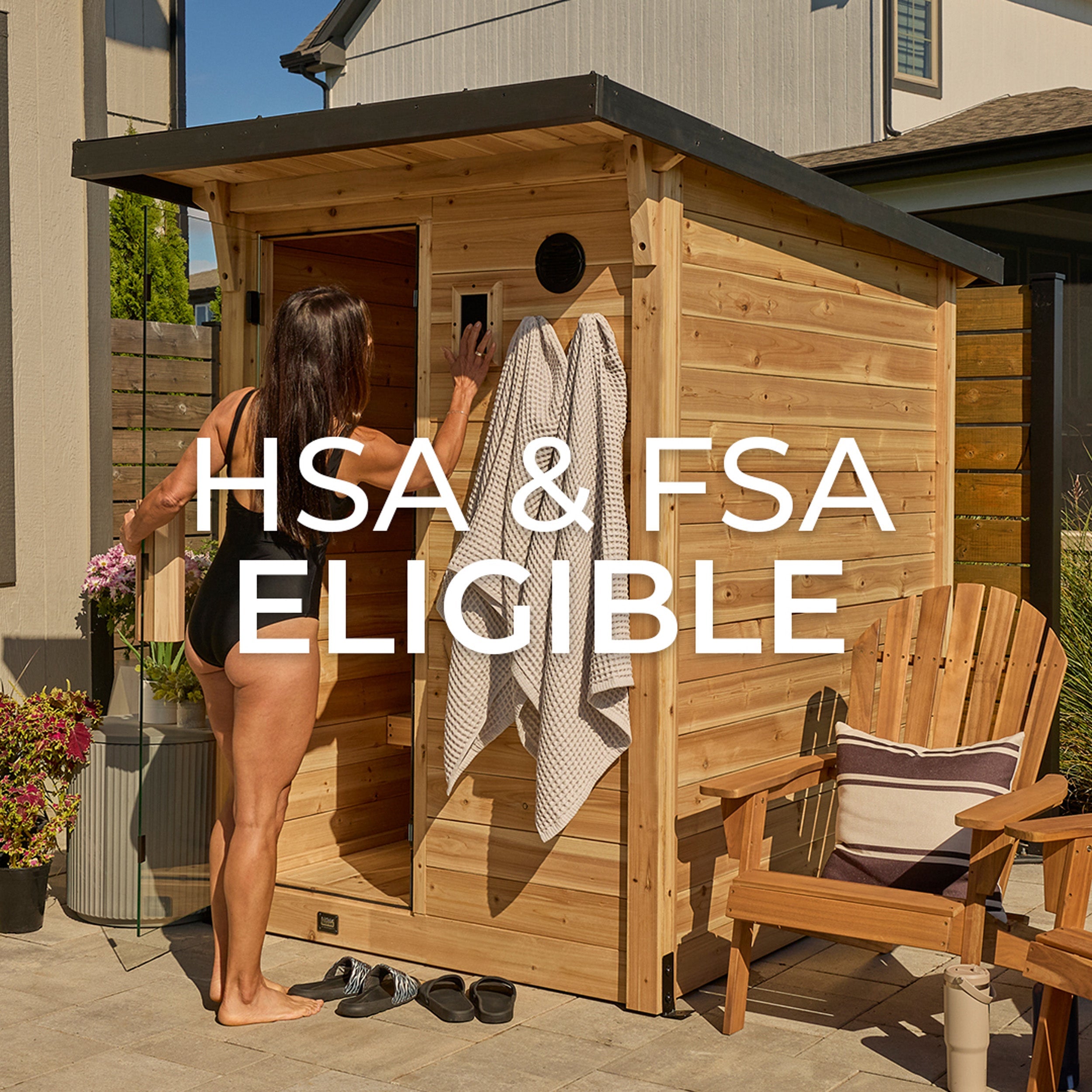 Henley Outdoor Cabin Sauna - 2-4 Person