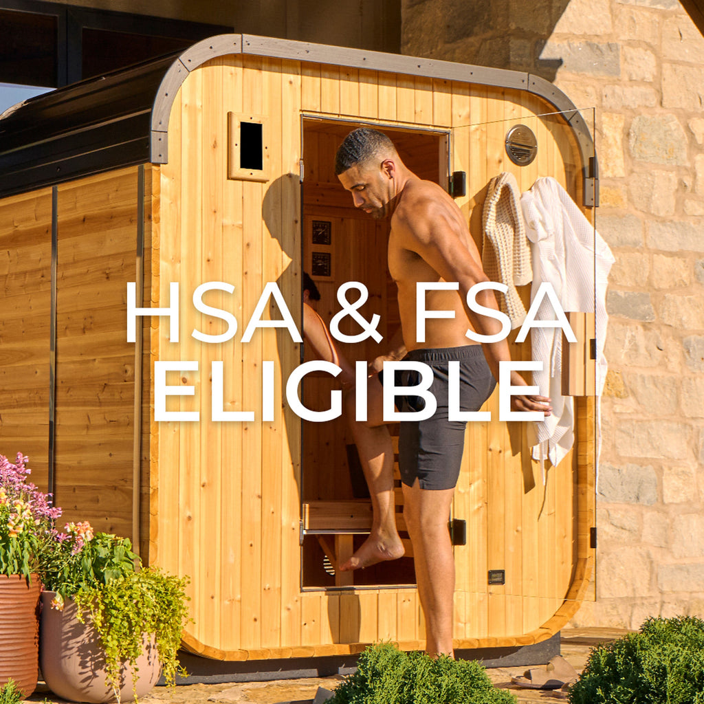 Lennon Outdoor Cube Sauna - 2-4 Person