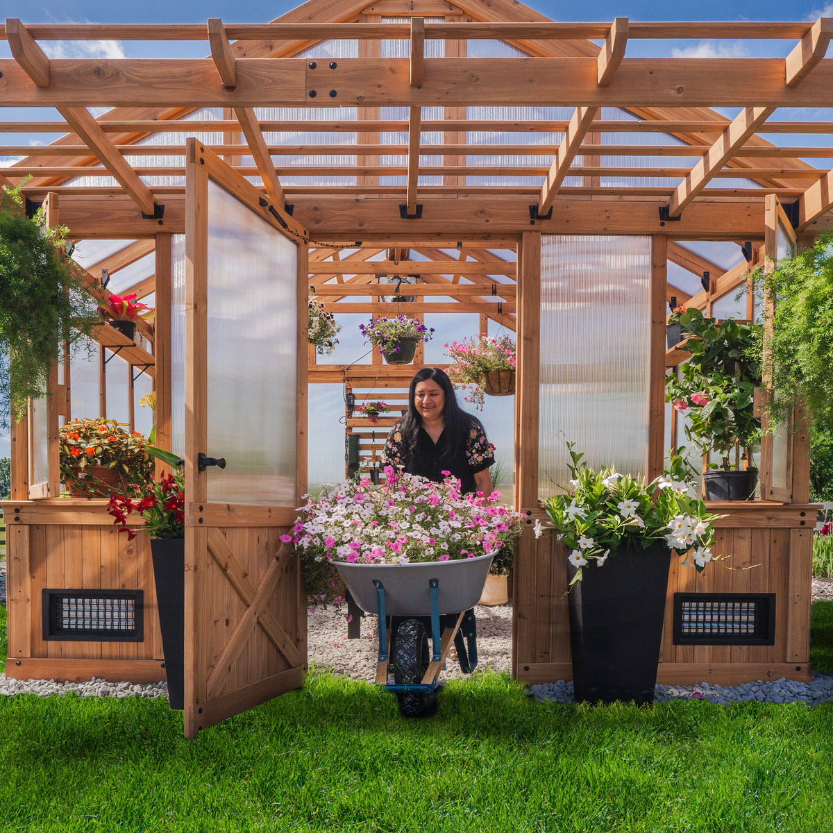 13x11 Bellerose XL Greenhouse