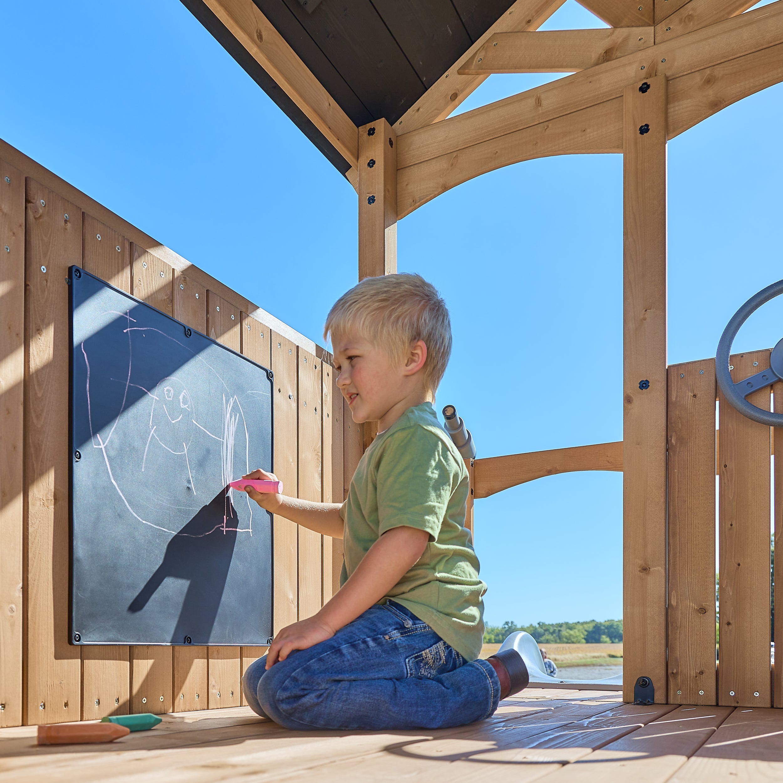 Dover Bay Swing Set with Monkey Bars