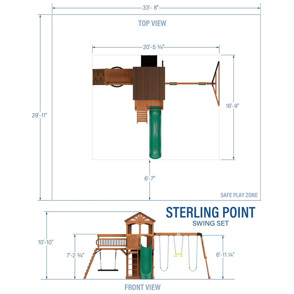 Sterling Point Swing Set