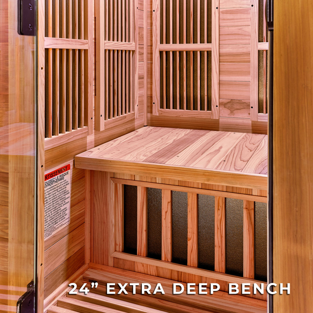 Rylan Indoor Infrared Sauna - 1 Person
