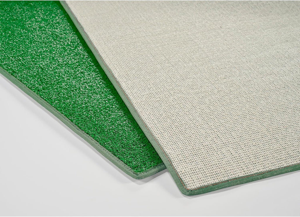 , Green 4' X 6' Artificial Grass Indoor/Outdoor Area Rug, Rectangle (GG000A048072K8)