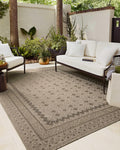 Loloi Chris Loves Julia Providence Charcoal/Dove 7'-6" X 7'-6" Area Rug