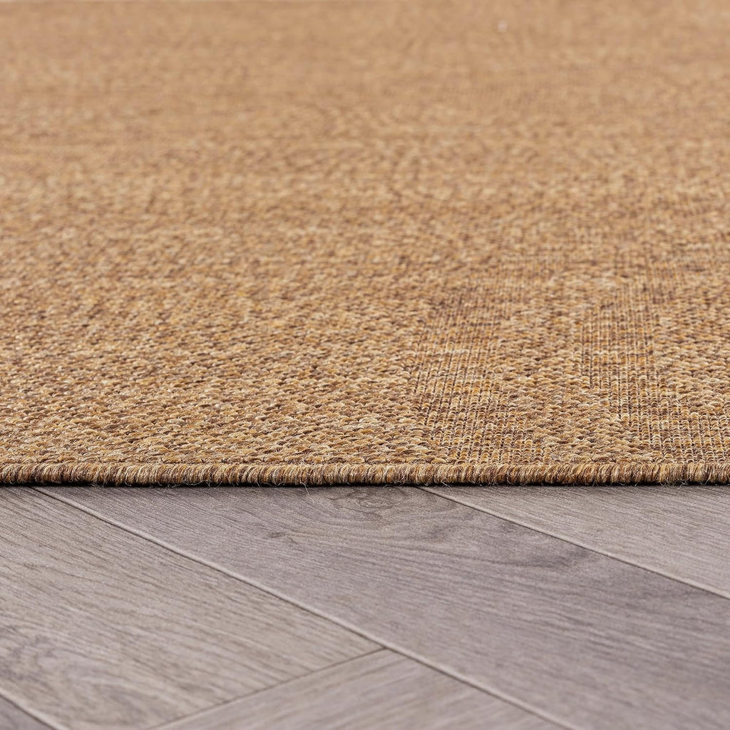 Transitional Indoor Outdoor Rug Natural/Jute 4' X 6'