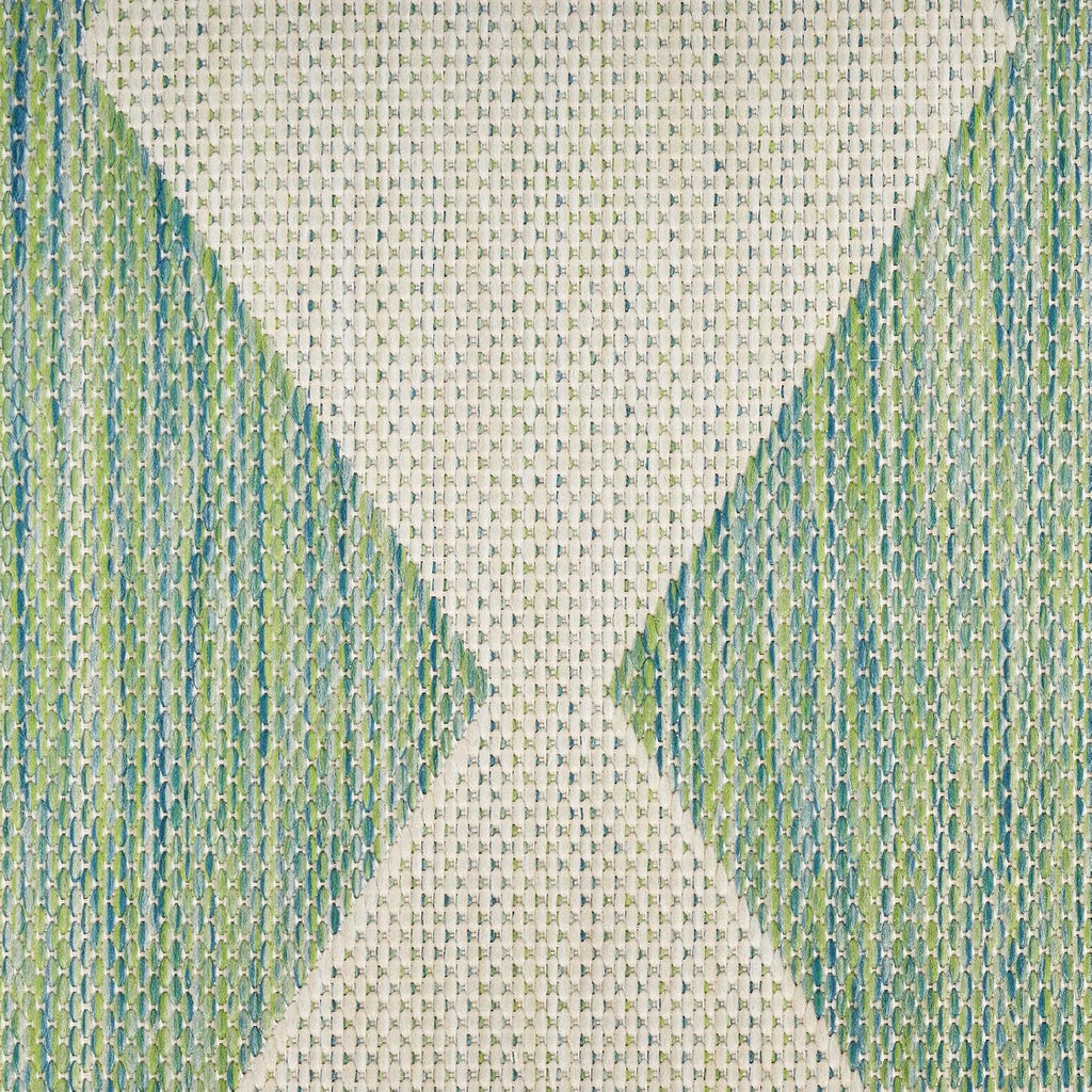 Home Positano Blue Green 9' X 12' Area Rug - Easy Clean, Non Shedding, Bed Room, Living Room, Dining Room, Kitchen (9' X 12')