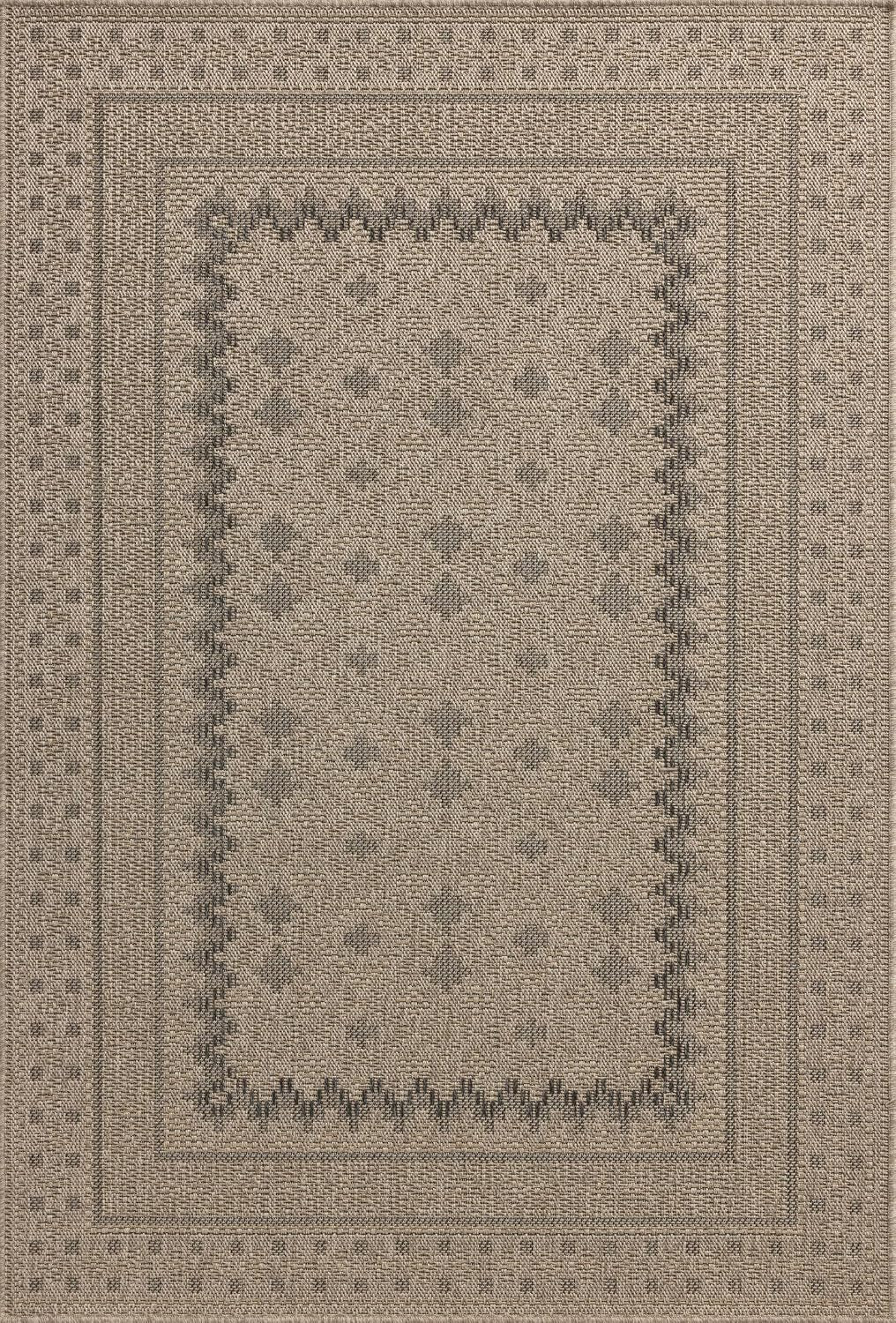 Loloi Chris Loves Julia Providence Charcoal/Dove 7'-6" X 7'-6" Area Rug