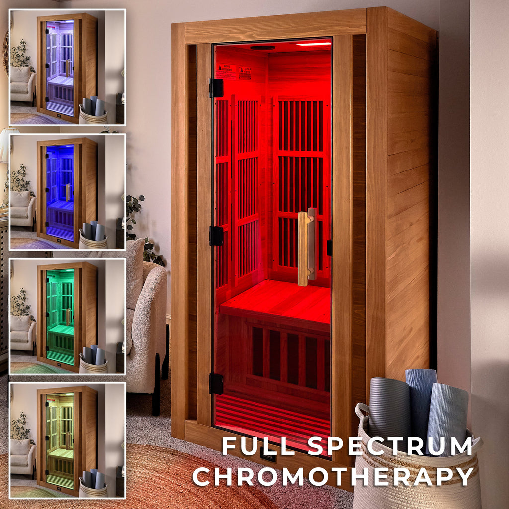 Rylan Indoor Infrared Sauna - 1 Person