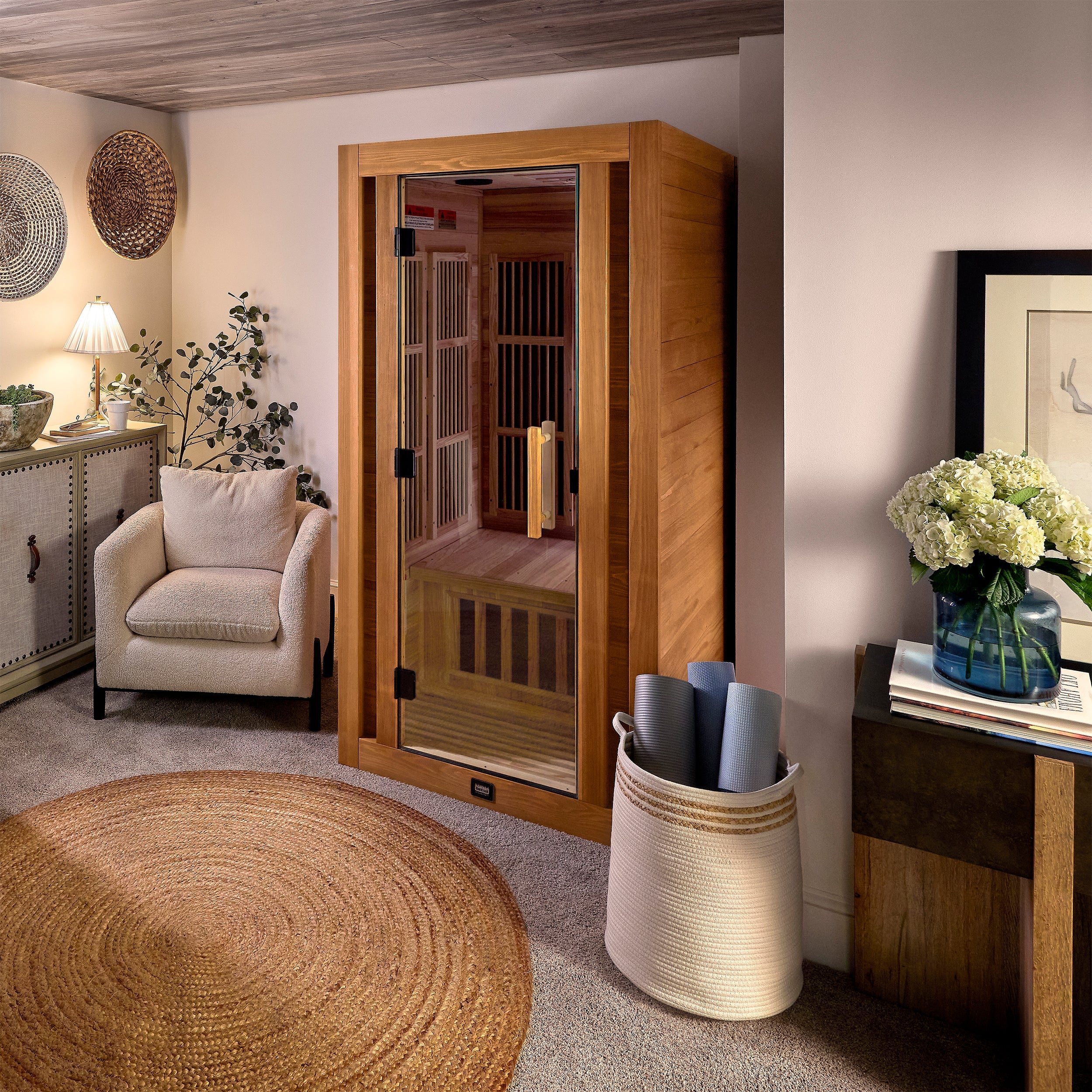 Rylan Indoor Infrared Sauna - 1 Person