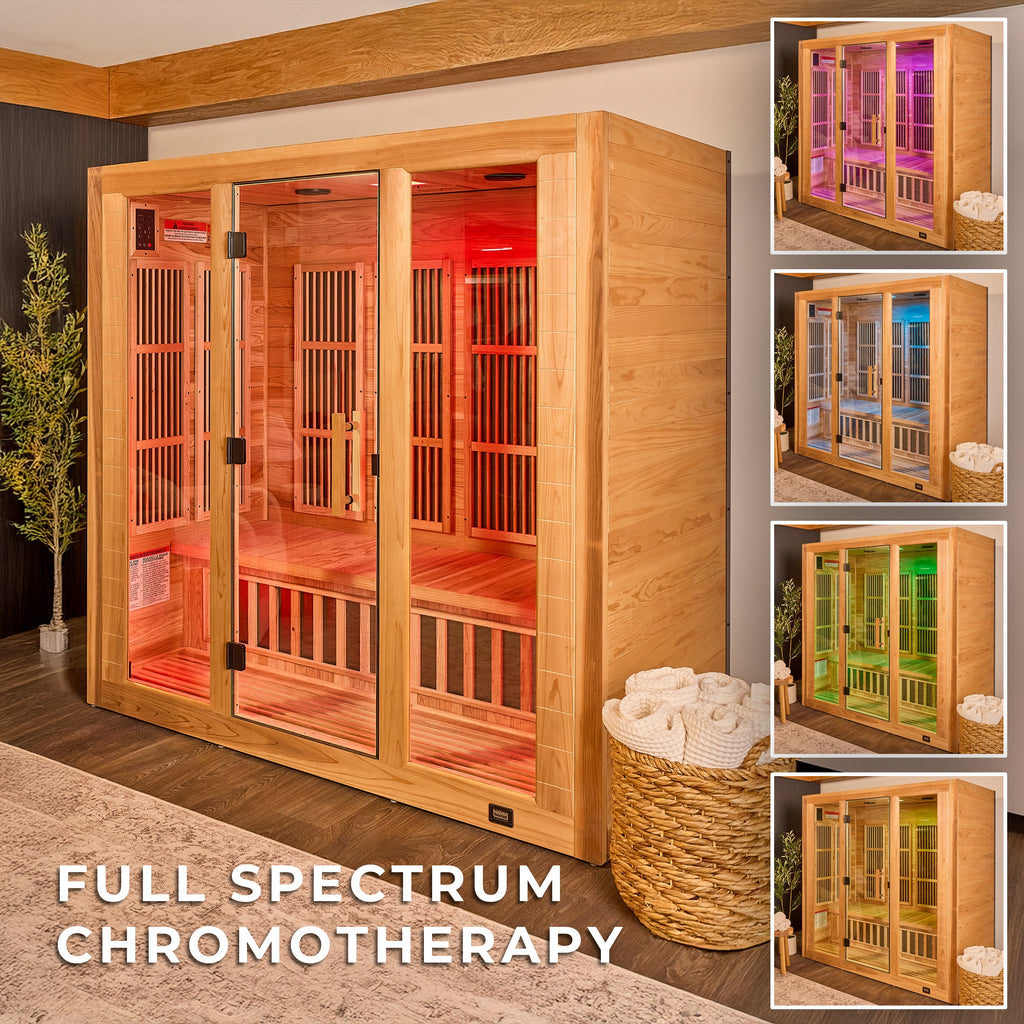 Rylan Indoor Infrared Sauna - 4 Person