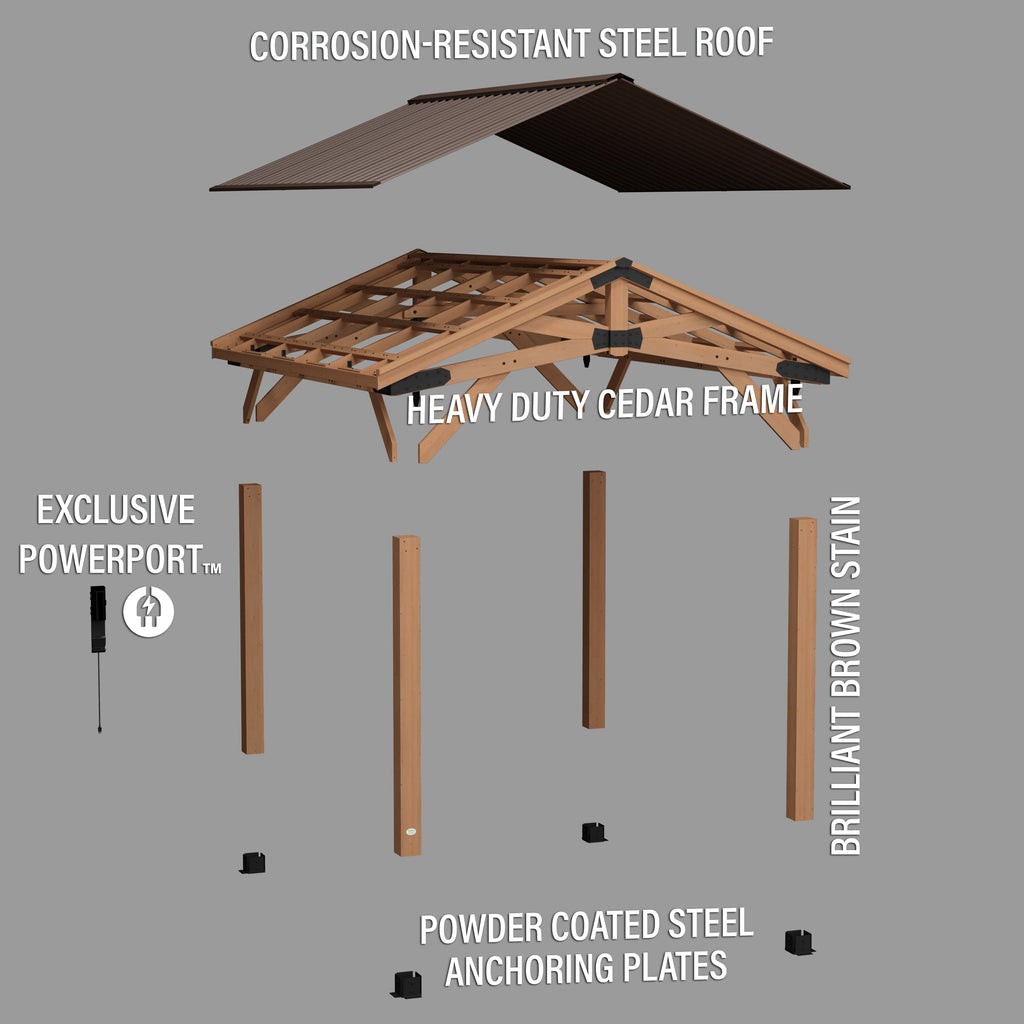 14x12 Norwood Gazebo