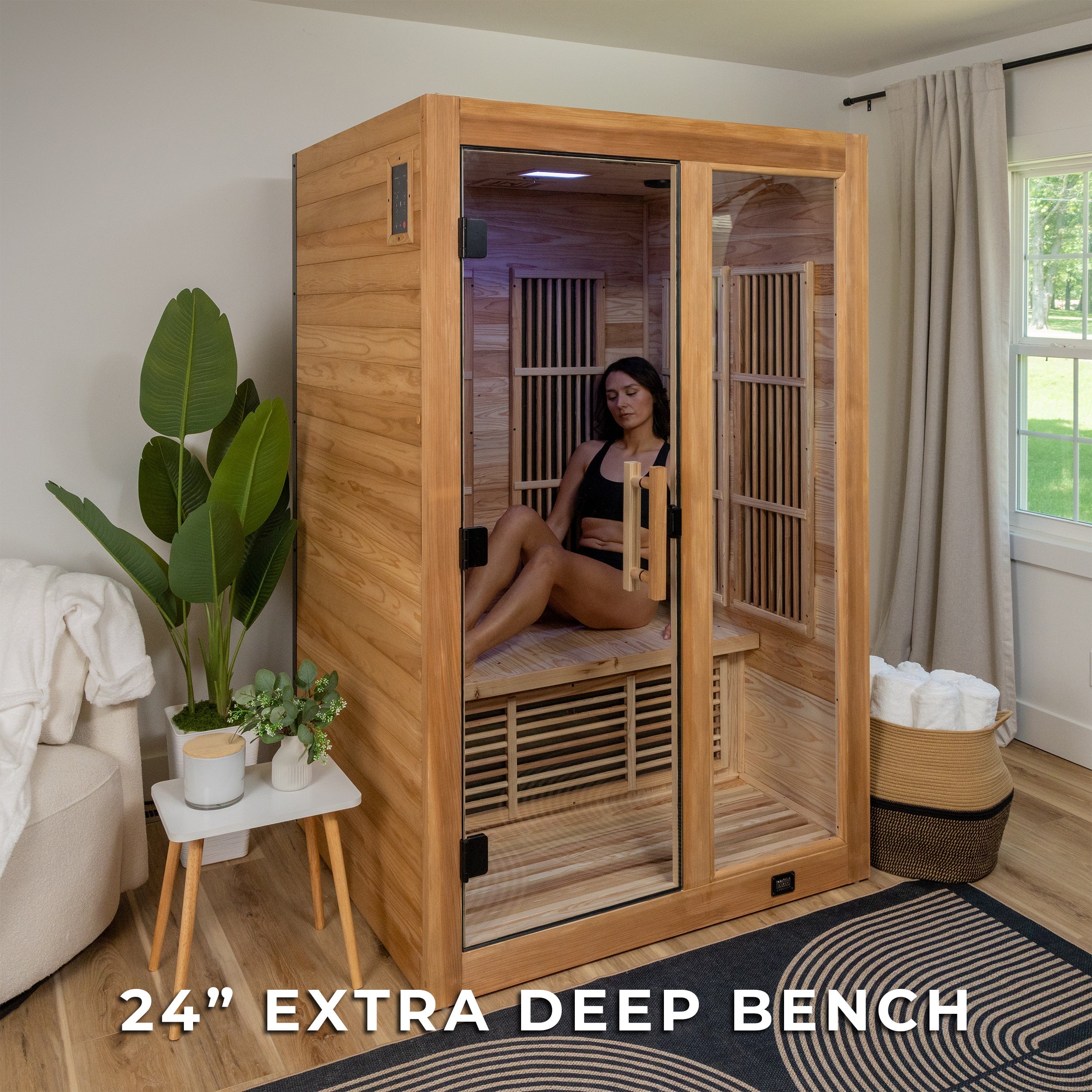 Rylan Indoor Infrared Sauna - 2 Person
