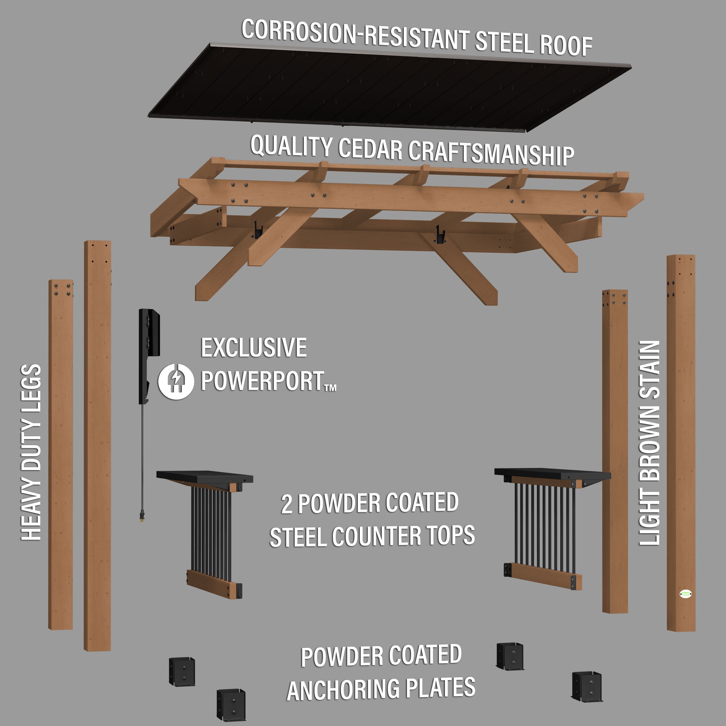 Saxony Grill Gazebo